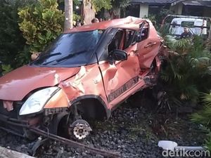 Korban Tewas Kecelakaan Maut Mobil Vs KA di Tasik Jadi 3 Orang