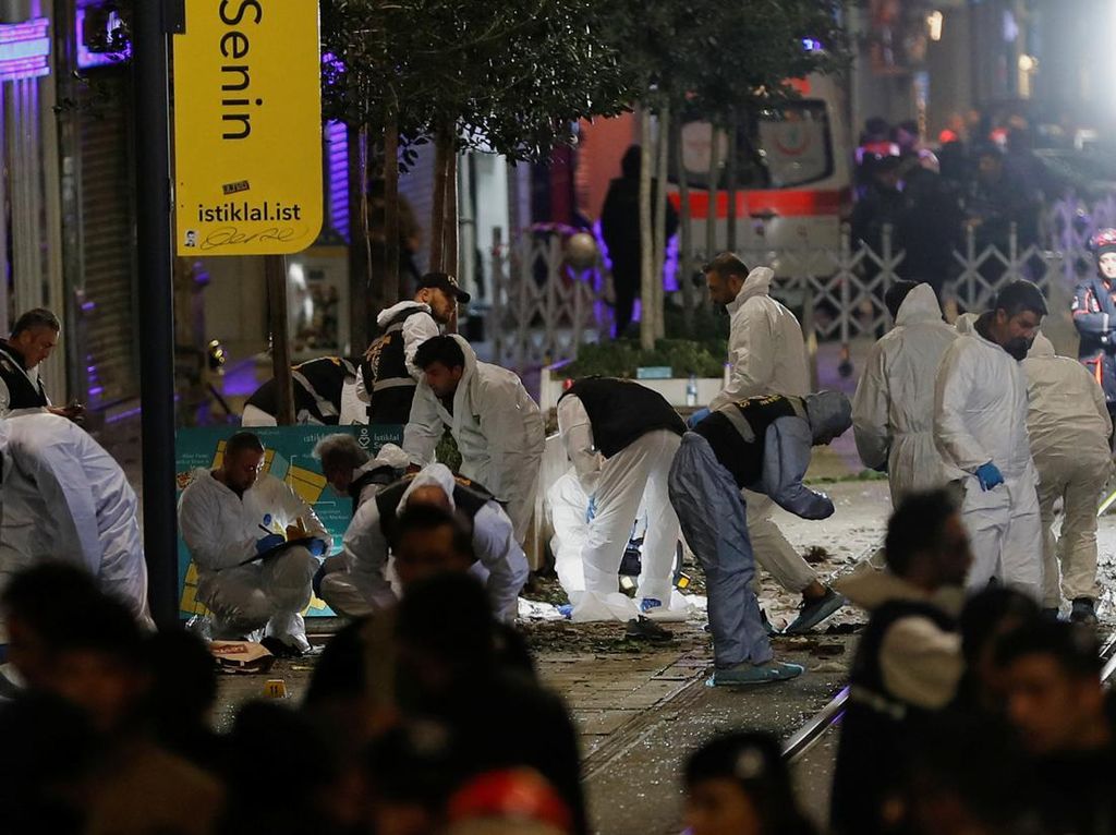 Mendagri Turki Tuduh Militan Kurdi Dalangi Ledakan di Istanbul Mendagri Turki Tuduh Militan Kurdi Dalangi Ledakan di Istanbul