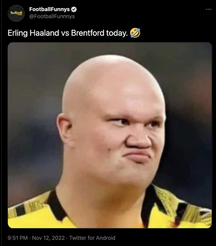Man City vs Brentford, Arsenal, Meme Man City vs Brentford, Arsenal, Meme