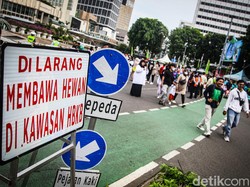 Ingat! CFD di Sudirman-Thamrin Ditiadakan Besok