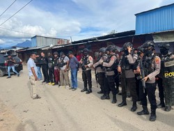 Polisi Tambah 2 SST Personel Bantu Pengamanan di Dogiyai Imbas Kerusuhan