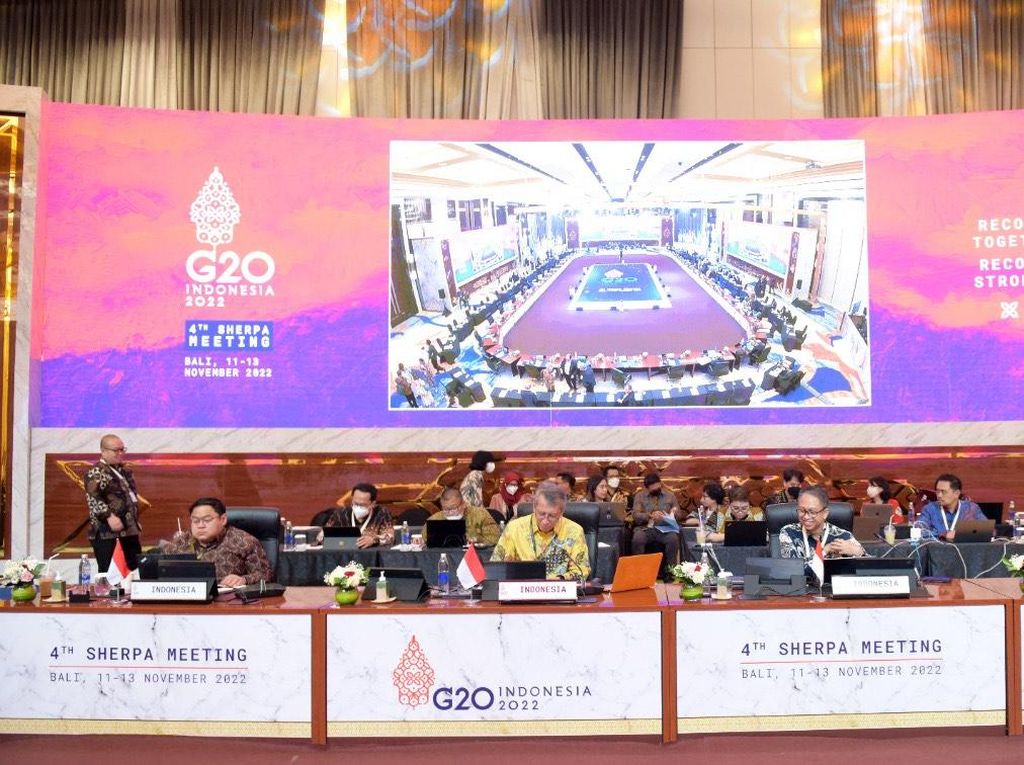 Airlangga Harap Sherpa G20 Cari Solusi Efektif Atasi Krisis Multidimensi