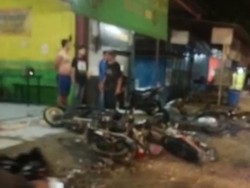 Puluhan Diduga Pesilat Rusak Warung-Keroyok 3 Orang di Sidoarjo