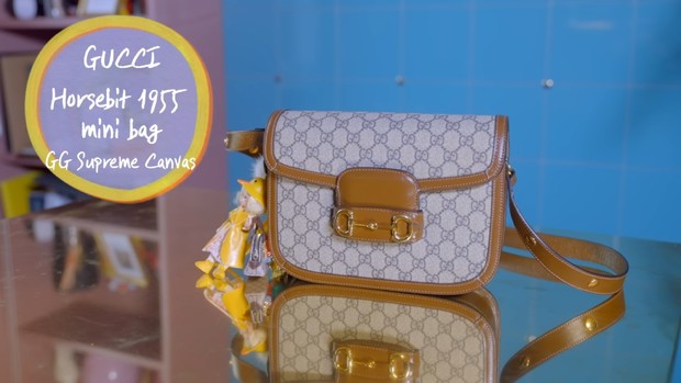 Potret GUCCI Horsebit 1995 Mini Bag/ Foto: youtube.com/voguekorea Potret GUCCI Horsebit 1995 Mini Bag
