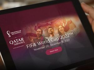 Maskapai Ini Tawarkan Siaran Langsung Piala Dunia Qatar di Pesawat