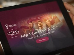 Maskapai Ini Tawarkan Siaran Langsung Piala Dunia Qatar di Pesawat