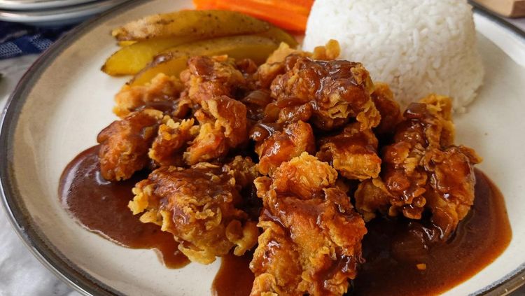 Resep Steak Ayam Krispi Saus Lada Hitam: Lezatnya Bikin Nagih!