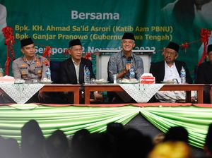 Ganjar Singgung Peran UU Pesantren pada Peresmian Sekolah di Semarang