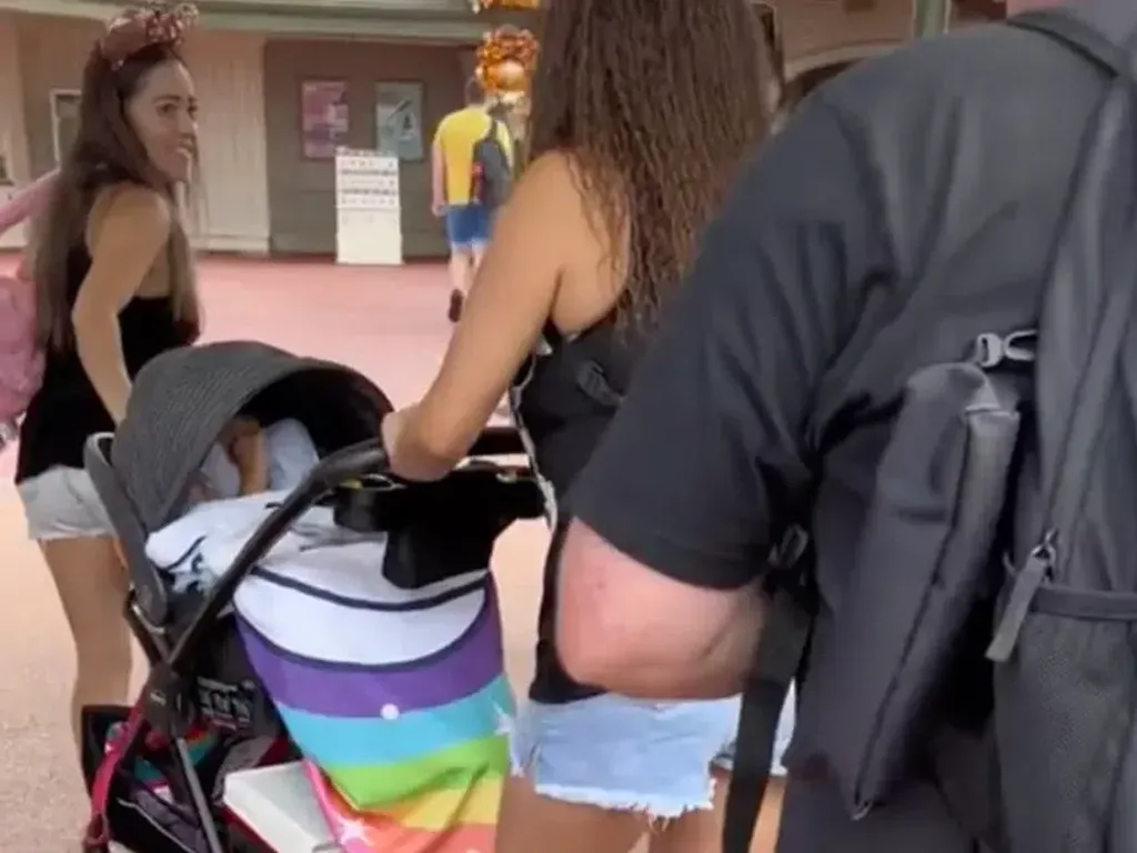 Viral Wanita Selundupkan Anak di Stroller Biar Gratis Masuk Disney