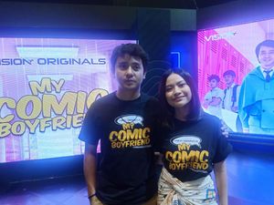 Arbani Yasiz dan Hanggini Dipertemukan Lagi Lewat My Comic Boyfriend Arbani Yasiz dan Hanggini Dipertemukan Lagi Lewat My Comic Boyfriend