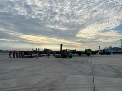 Satu Pesawat Delegasi G20 Asal Prancis Tiba di Bandara Lombok