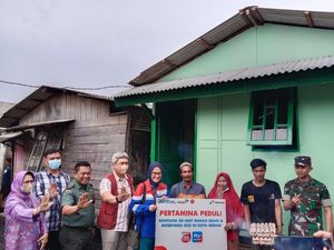 Pertamina Gelar CSR Bedah Rumah-Intervensi Gizi di Medan & Deli Serdang