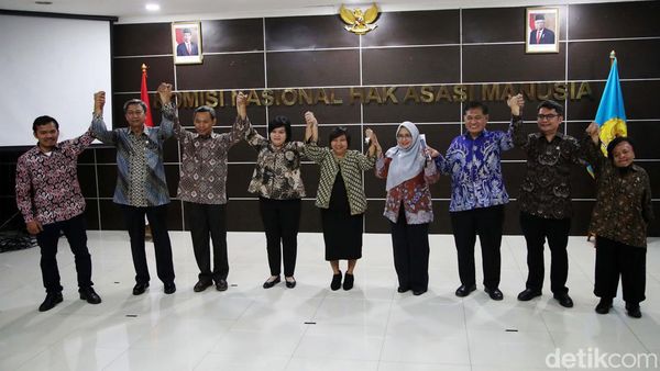 Dipimpin Atnike, Ini Pengurus Baru Komnas HAM 2022-2027