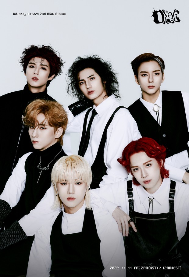 e Xdinary Heroes Overload Group Concept / Foto : twitter.com/XH_Official e Xdinary Heroes Overload Group Concept / Foto : twitter.com/XH_Official