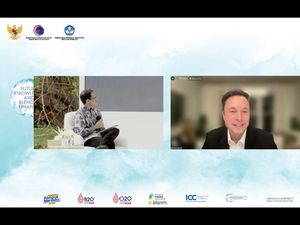 Momen Nadiem Makarim Jadi Fanboy Elon Musk