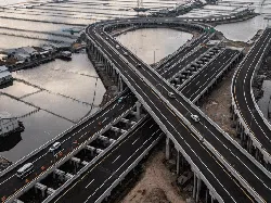 Foto-foto Uji Coba Jalan Tol Semarang-Demak Seksi II