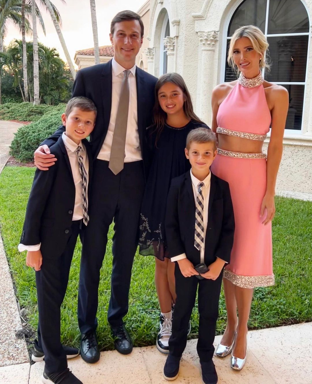 Keluarga Jared Kushner dan Ivanka Trump saat rehearsal dinner/