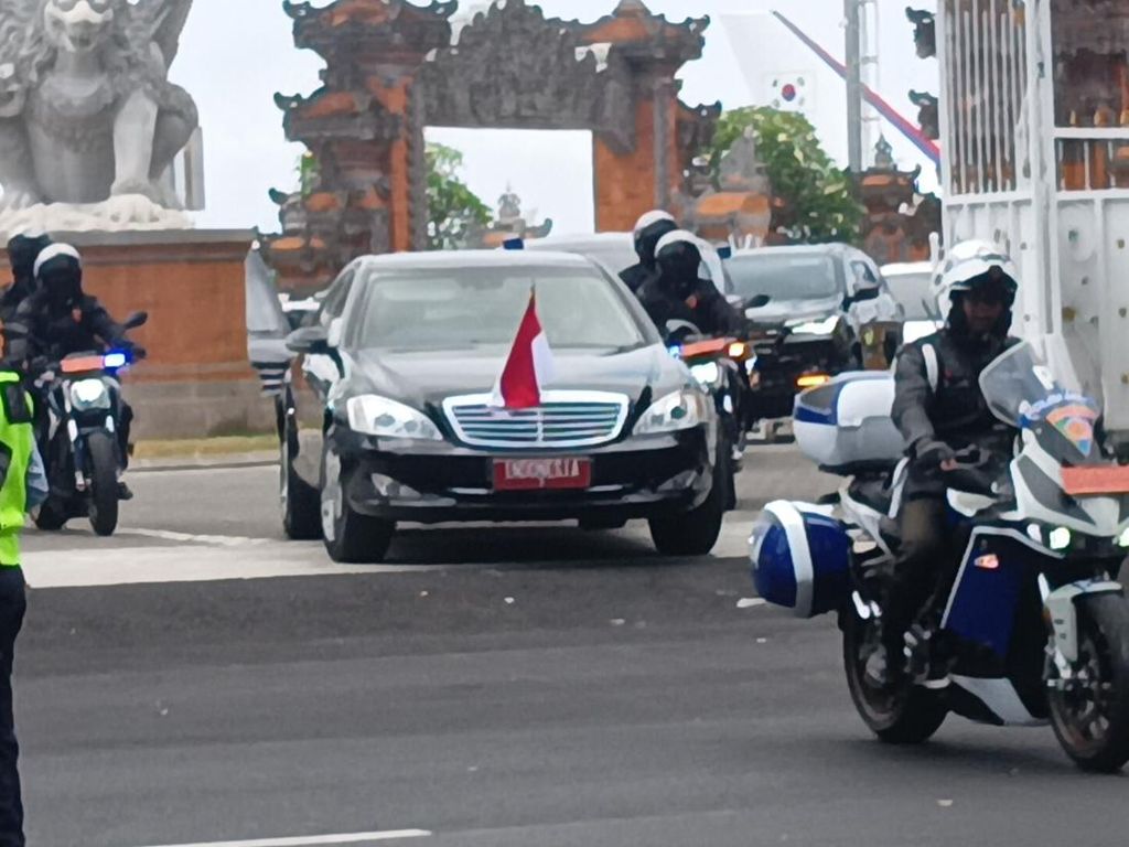 Jokowi Kembali Tiba di Bali, Langsung Bertemu Joe Biden Jelang G20