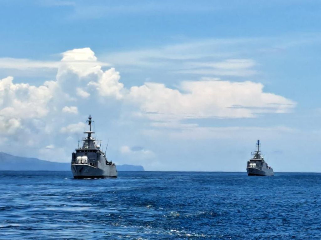 Ada KTT G20, Belasan Kapal Perang Siap Jaga Perairan Bali
