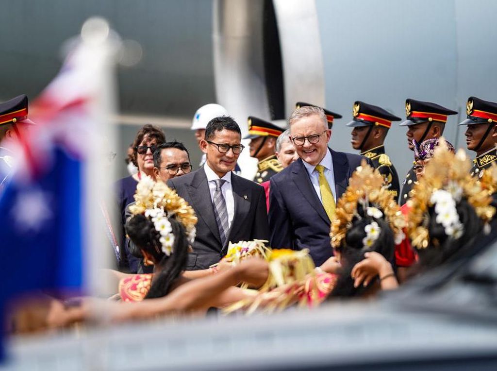 Sambut PM Australia, Sandiaga Ucapkan Terimakasih untuk Turis Negeri Kangguru
