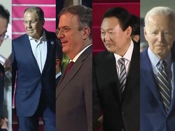 Ekspresi Para Tamu KTT G20 saat Tiba di Bandara I Gusti Ngurah Rai Bali