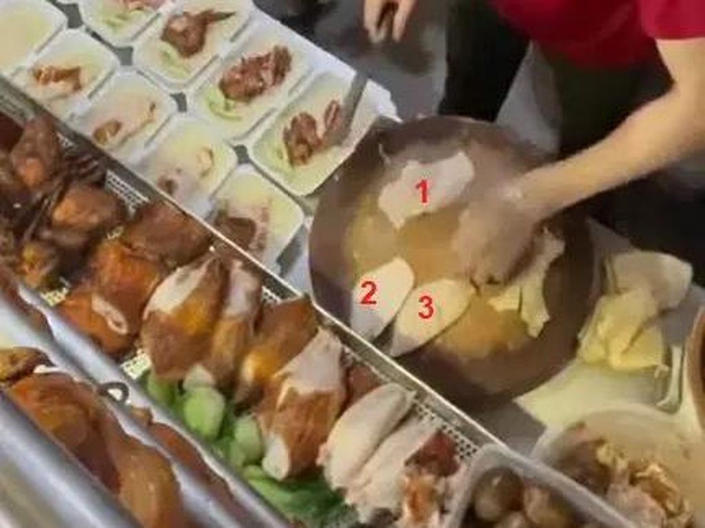 Penjual Ini Pakai 1 Potong Dada Ayam Buat 3 Porsi Nasi Hainan, Netizen Pro Kontra