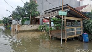 Potret Perumahan di Tangerang Kebanjiran Akibat Tanggul Jebol