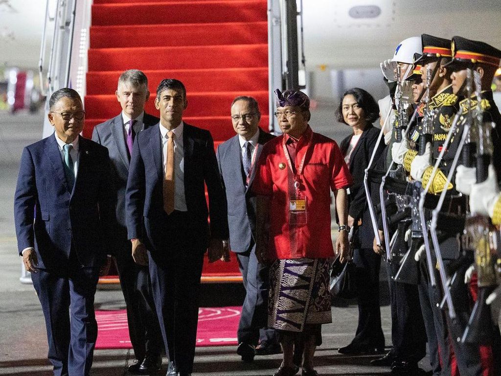 PM Inggris dan PM Italia Tiba di Bali Jelang KTT G20