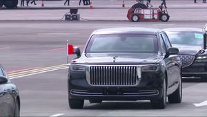 Wujud Mobil Mewah China Hongqi N701 Tunggangan Xi Jinping di KTT G20 Bali