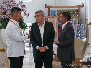 Presiden IOC Thomas Bach Tiba di KTT G20 Bali Presiden IOC Thomas Bach Tiba di KTT G20 Bali
