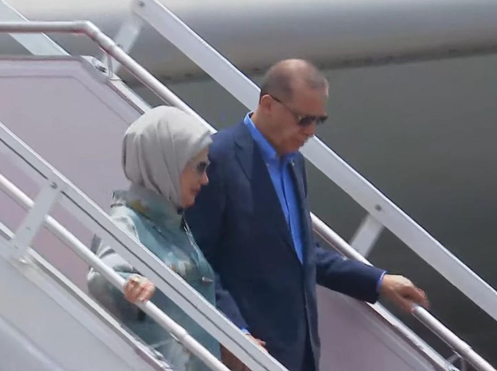 Erdogan Tiba di Bali untuk Hadiri KTT G20