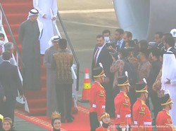 Bakal Resmikan Masjid Sheikh Zayed, Presiden UEA Tiba di Solo