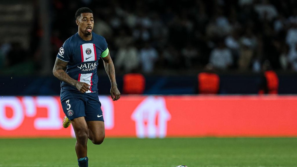 Presnel Kimpembe undur diri dari skuad Prancis di Piala Dunia 2022. (DeFodi Images via Getty Images/DeFodi Images)
