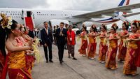Saat Tari Pendet Sambut Tamu Negara di KTT G20 Bali