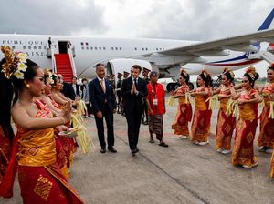 Saat Tari Pendet Sambut Tamu Negara di KTT G20 Bali