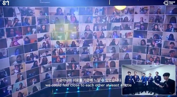 Ada 123 ribu penonton Beyond LIVE super junior.