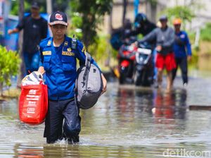 Kondisi Terkini Banjir di Tangerang