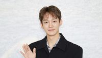Potret Chen EXO saat Jumpa Pers Perilisan Last Scene