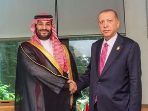 Erdogan-MBS Bertemu di Bali, Bahas Apa? Erdogan-MBS Bertemu di Bali, Bahas Apa?