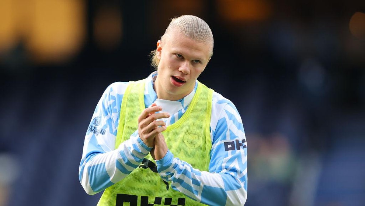 Erling Haaland mau dipinjam klub Divisi Ketujuh di Inggris (Getty Images/James Gill - Danehouse)