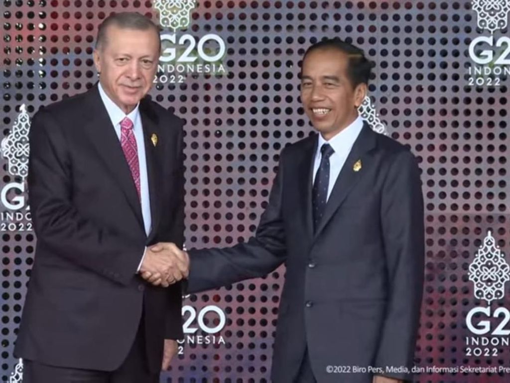 KTT G20 Selesai, Erdogan Apresiasi Jokowi: Terima Kasih Atas Keramahannya