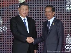 Momen Jokowi Sambut Para Pemimpin Negara di Venue KTT G20