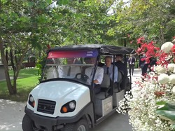 Jokowi Sopiri Direktur IMF hingga Presiden ISDB Menuju Bamboo Dome