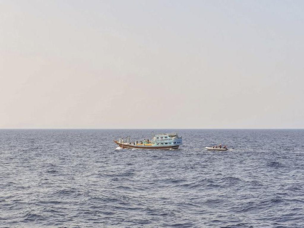 AS Tenggelamkan Kapal Angkut Bahan Peledak dari Iran ke Yaman