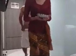 Wanita Kelahiran Bali Pemeran Threesome di Video Kebaya Merah Tersangka