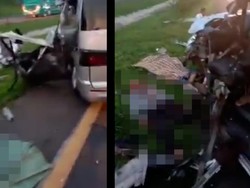 Penampakan TKP Kecelakaan Maut di Tol Cipali, 3 Orang Tewas