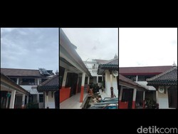 Dulu Jebol, Atap SDN Pancoranmas 3 Depok Kini Sudah Terpasang Rapi