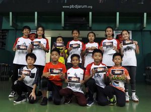 12 Atlet Resmi Gabung PB Djarum 12 Atlet Resmi Gabung PB Djarum