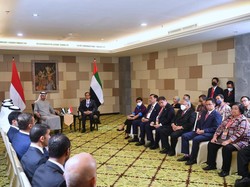 Usai Resmikan Masjid di Solo, Jokowi dan MBZ Kembali Bertemu di Bali