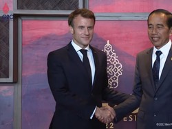 Jokowi Bertemu Presiden Prancis Macron, Didampingi Menlu dan Prabowo